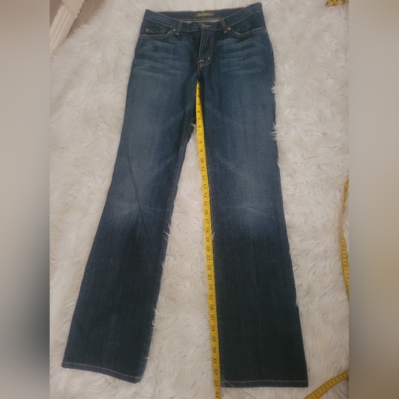 David Kahn-Wide Leg-Dark Denim-Womans Jeans Sz 6 - Picture 5 of 12